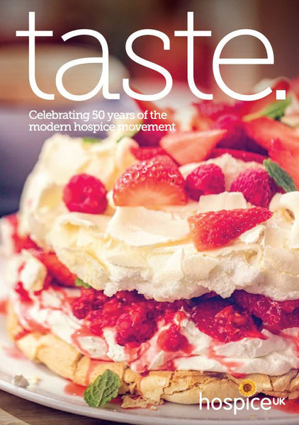 'taste.' - Hospice UK Cookbook